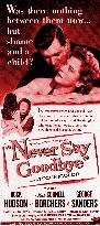 Never Say Goodbye film (1956)
