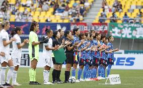 Football: Japan-Mexico women's friendly