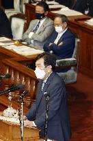 No-confidence motion against Suga Cabinet