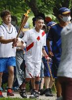 Tokyo Olympic torch relay