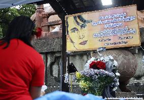 Memorial rally by Myanmar people in Japan