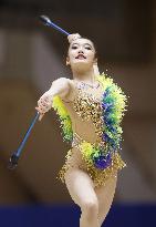 Rhythmic gymnastics: Olympic qualifier in Japan