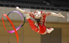 Rhythmic gymnastics: Olympic qualifier in Japan