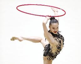 Rhythmic gymnastics: Olympic qualifier in Japan