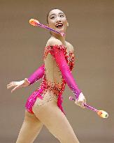 Rhythmic gymnastics: Olympic qualifier in Japan