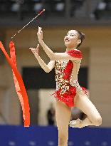 Rhythmic gymnastics: Olympic qualifier in Japan