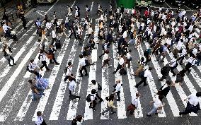 Scene in Osaka after COVID-19 state of emergency