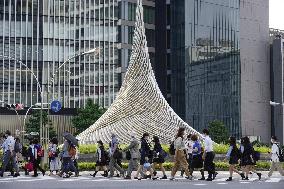 Scene in Nagoya after COVID-19 state of emergency