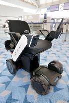 Autonomous wheelchair at Tokyo airport