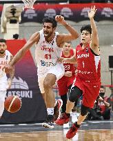Basketball: Japan-Iran pre-Olympic exhibition game