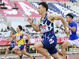 Athletics: Japanese c'ships, Olympic qualifying meet