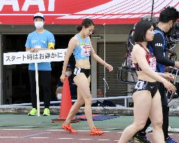 Athletics: Japanese c'ships, Olympic qualifying meet