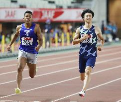 Athletics: Japanese c'ships, Olympic qualifying meet