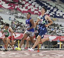 Athletics: Japanese c'ships, Olympic qualifying meet