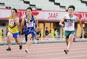 Athletics: Japanese c'ships, Olympic qualifying meet