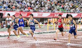 Athletics: Japanese c'ships, Olympic qualifying meet