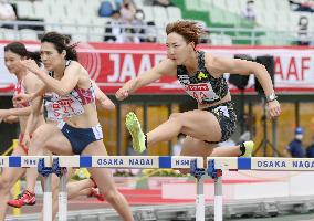 Athletics: Japanese c'ships, Olympic qualifying meet