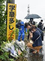 Deadly truck crash in eastern Japan