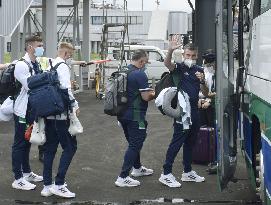 Ireland's Olympic boxing team in Japan