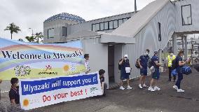 Ireland's Olympic boxing team in Japan