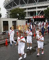 Tokyo Olympic torch relay