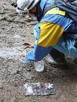 Huge mudslide in Atami, Japan