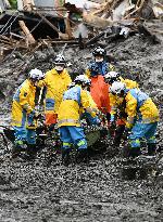 Huge mudslide in Atami, Japan