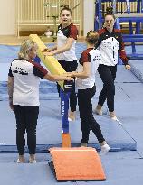 Germany's Olympic gymnastics team