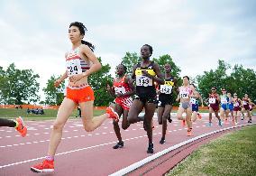 Athletics: Tanaka rewrites Japan record in 3,000m run