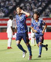 Football: Japan-Honduras Olympic warm-up match