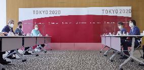 IOC President Bach in Tokyo