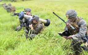 U.S.  Marine Corps training in Okinawa