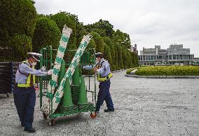 Security tightened for IOC chief Bach's Hiroshima visit