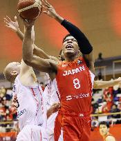 Basketball: Japan-Belgium warm-up match before Olympics