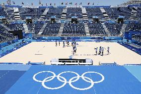 Olympic beach volleyball venue