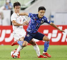 Football: Japan-Spain warm-up match before Olympics