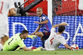 Football: Japan-Spain warm-up match before Olympics