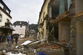 Aftermath of deadly flooding in Germany