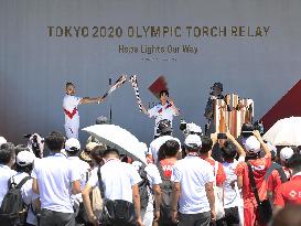 Tokyo Olympic torch relay