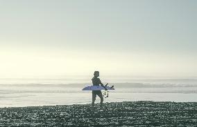 Japanese surfers ahead of Tokyo Olympics