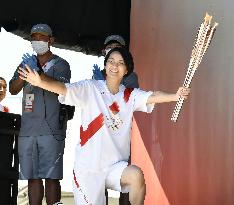 Tokyo Olympic torch ceremony