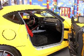 Lego model of Toyota GR Supra
