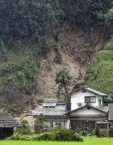 Torrential rain in Japan