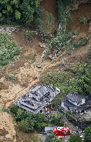 Mudslide in southwestern Japan