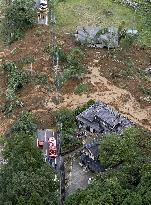 Mudslide in southwestern Japan