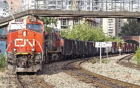 Canadian National Railway train