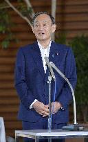 Japan PM Suga after Yokohama mayoral election