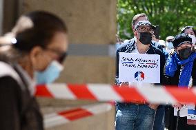 Protest In Memory Of Sarah Halimi - Strasbourg