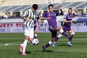 Italian football Serie A match - ACF Fiorentina vs Juventus FC