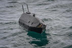 US Navys New Type Of Unmanned Surface Vessel
